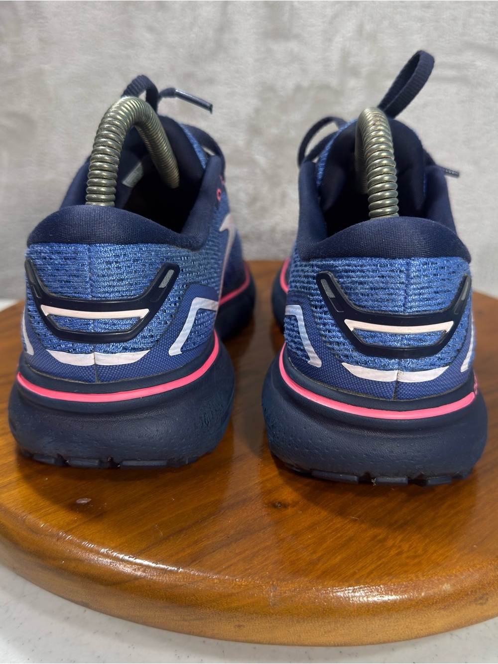 Brooks Ghost 15 Blue Pink Women's Running Shoes Sz 8.5 1203801B469 - Picture 4 of 7